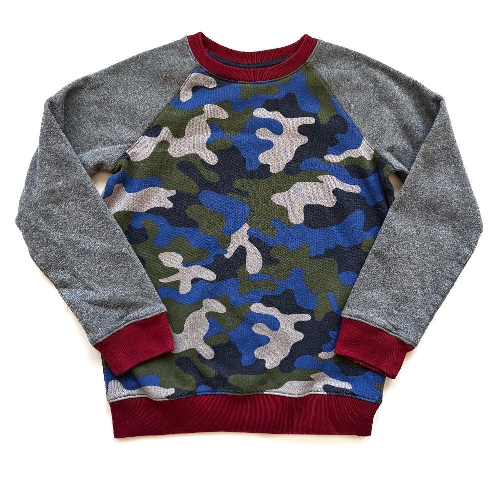 Lands End Camo Sweatshirt